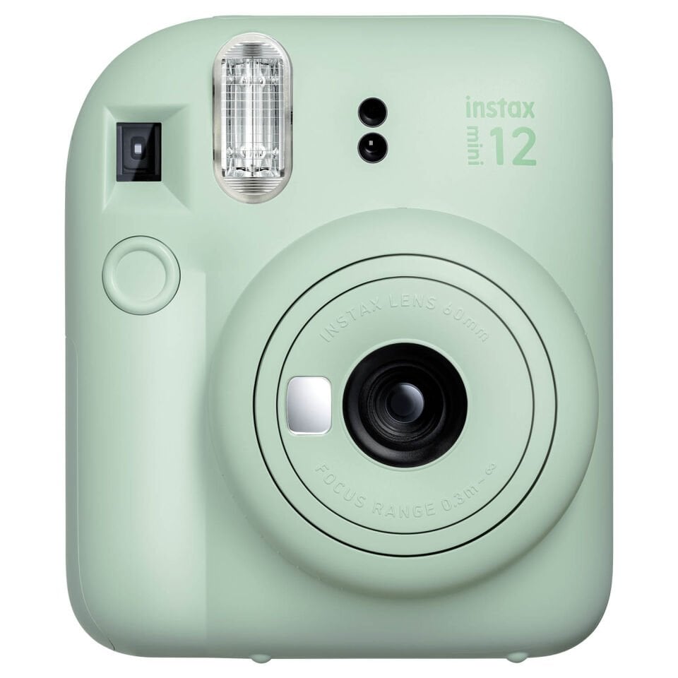Instax Mini 12 Fotoğraf Makinesi Yeşil + 20'li Film