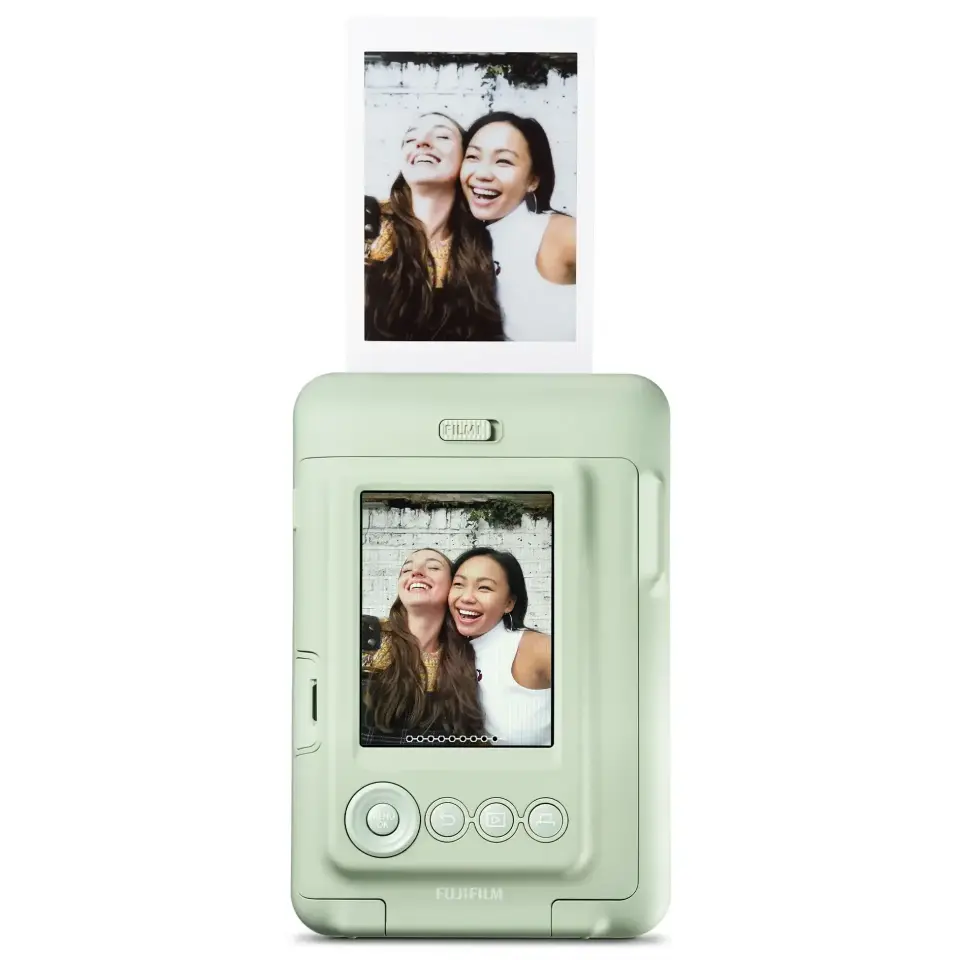 Instax Mini LiPlay Fotoğraf Makinesi Matcha Green + 20'li Film Set