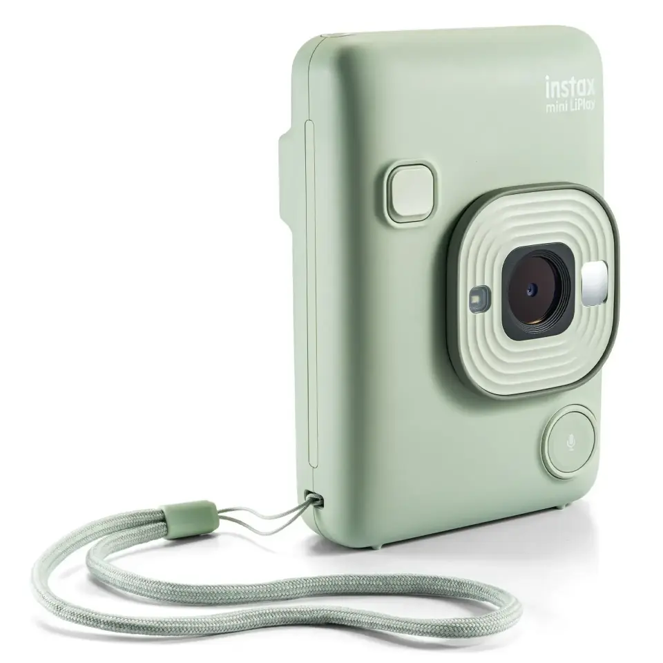 Instax Mini LiPlay Fotoğraf Makinesi Matcha Green + 20'li Film Set