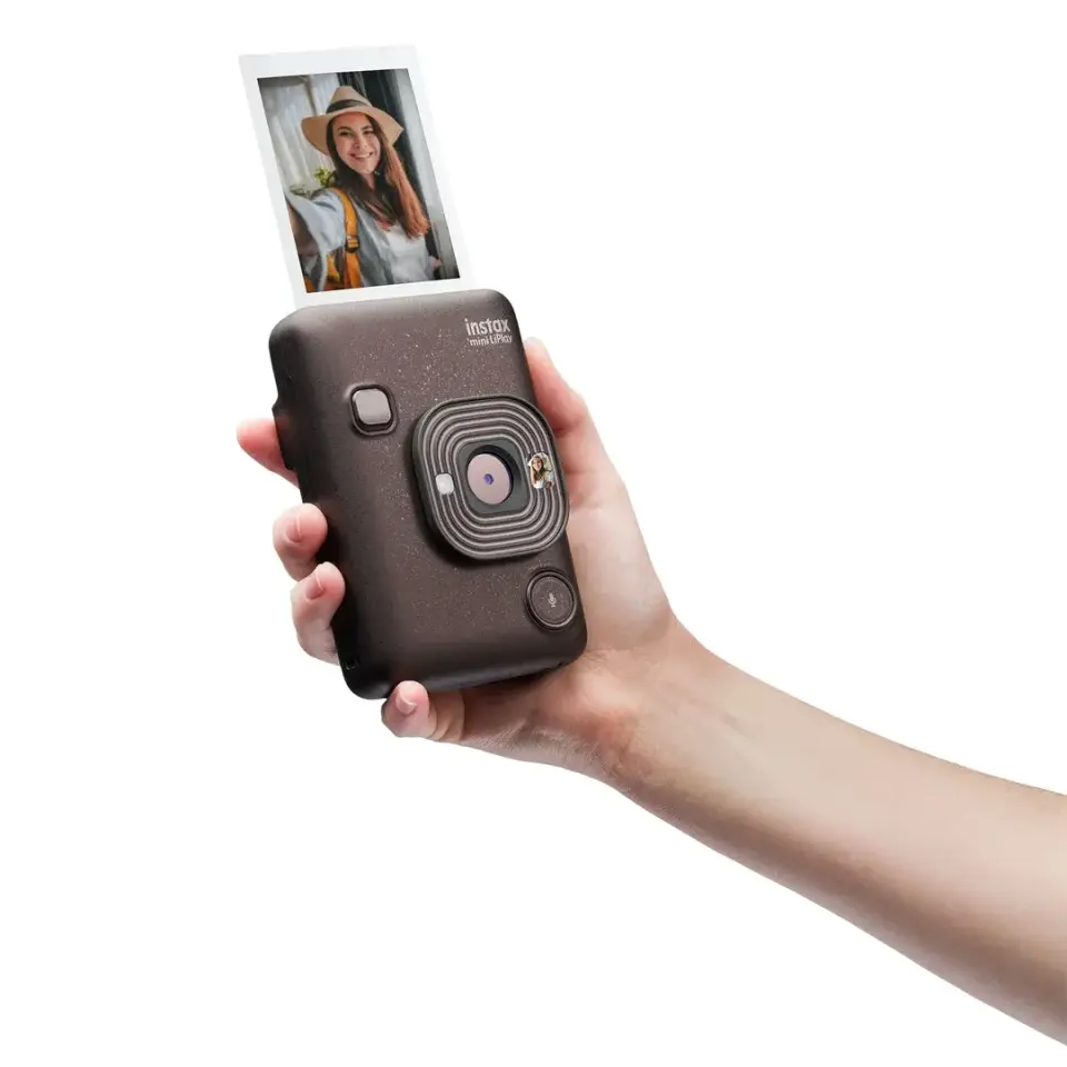 Instax Mini LiPlay Fotoğraf Makinesi Deep Bronze + 20'li Film Set