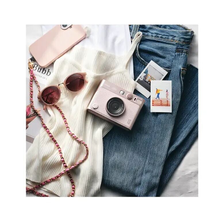 Instax Mini Evo Gentle Rose Fotoğraf Makinesi