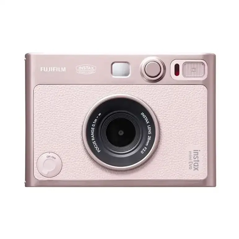 Instax Mini Evo Fotoğraf Makinesi Gentle Rose + 20'li Film