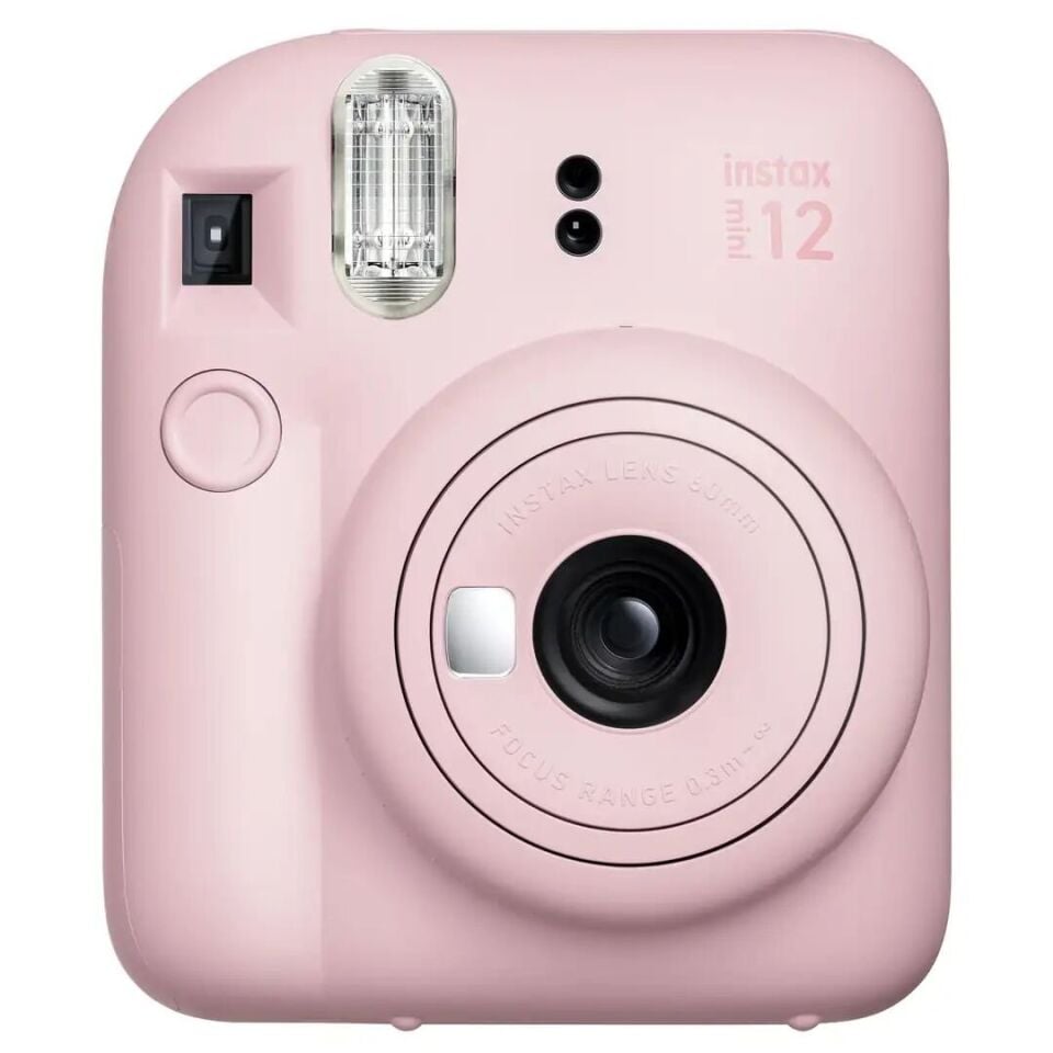 Instax Mini 12 Pembe Fotoğaf Makinesi + Çanta ve 20'li Film