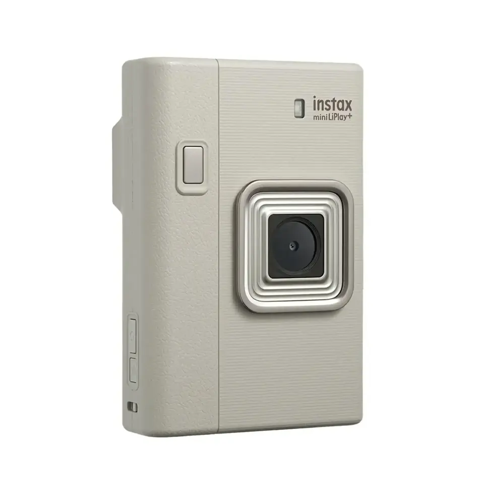 Instax Mini LiPlay Plus Hybrid Fotoğraf Makinesi Sand Beige