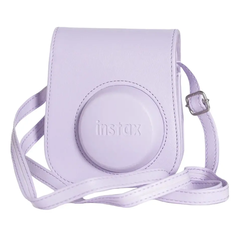 Instax Mini 12 Lila Deri Çanta