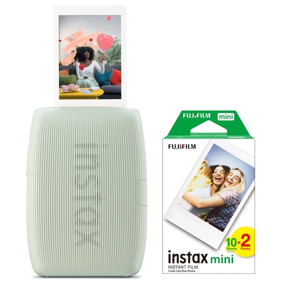 Instax Mini Link 3 Akıllı Telefon Yazıcısı Yeşil + 20'li Film
