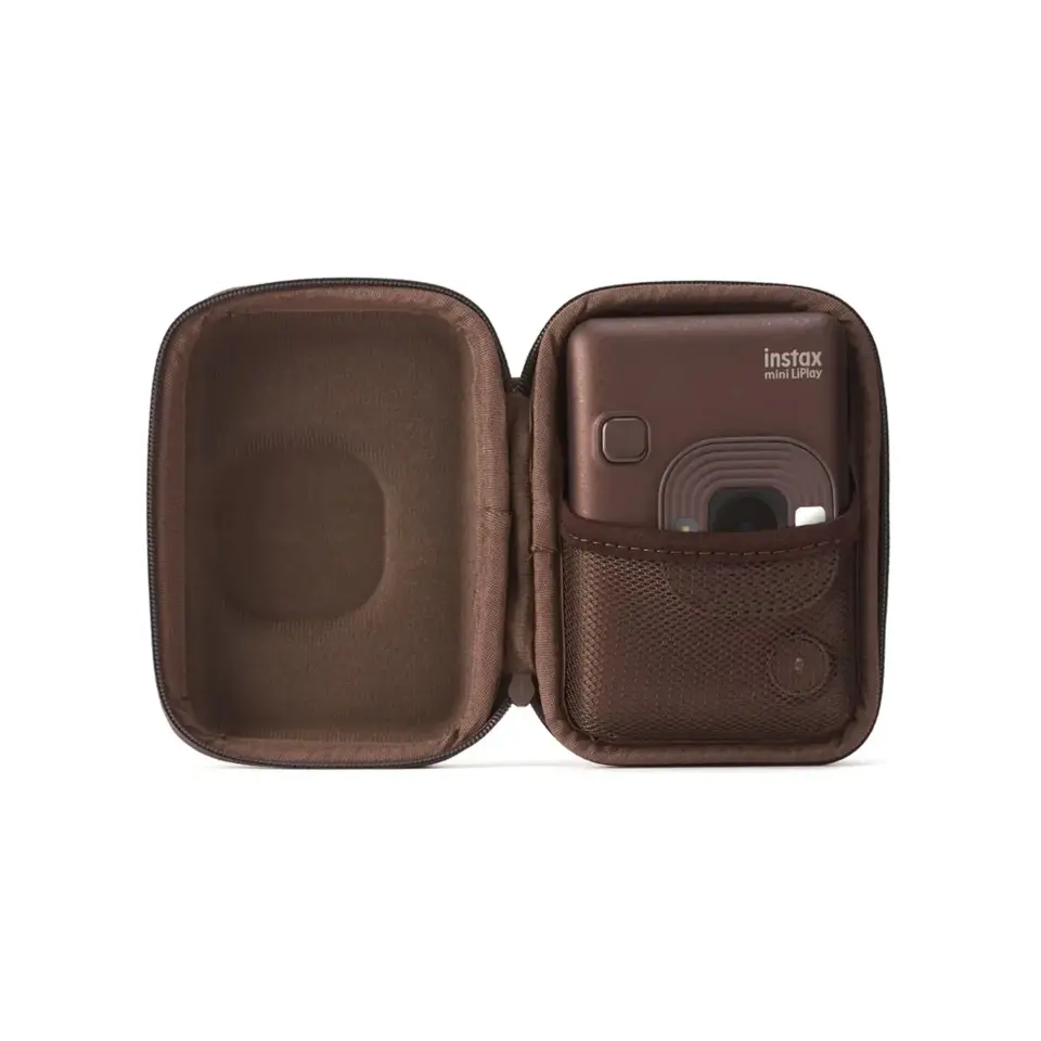 Instax Mini Liplay Deep Bronze Deri Çanta