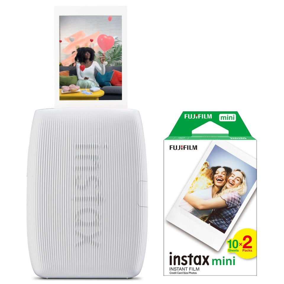 Instax Mini Link 3 Akıllı Telefon Yazıcısı Beyaz + 20'li Film
