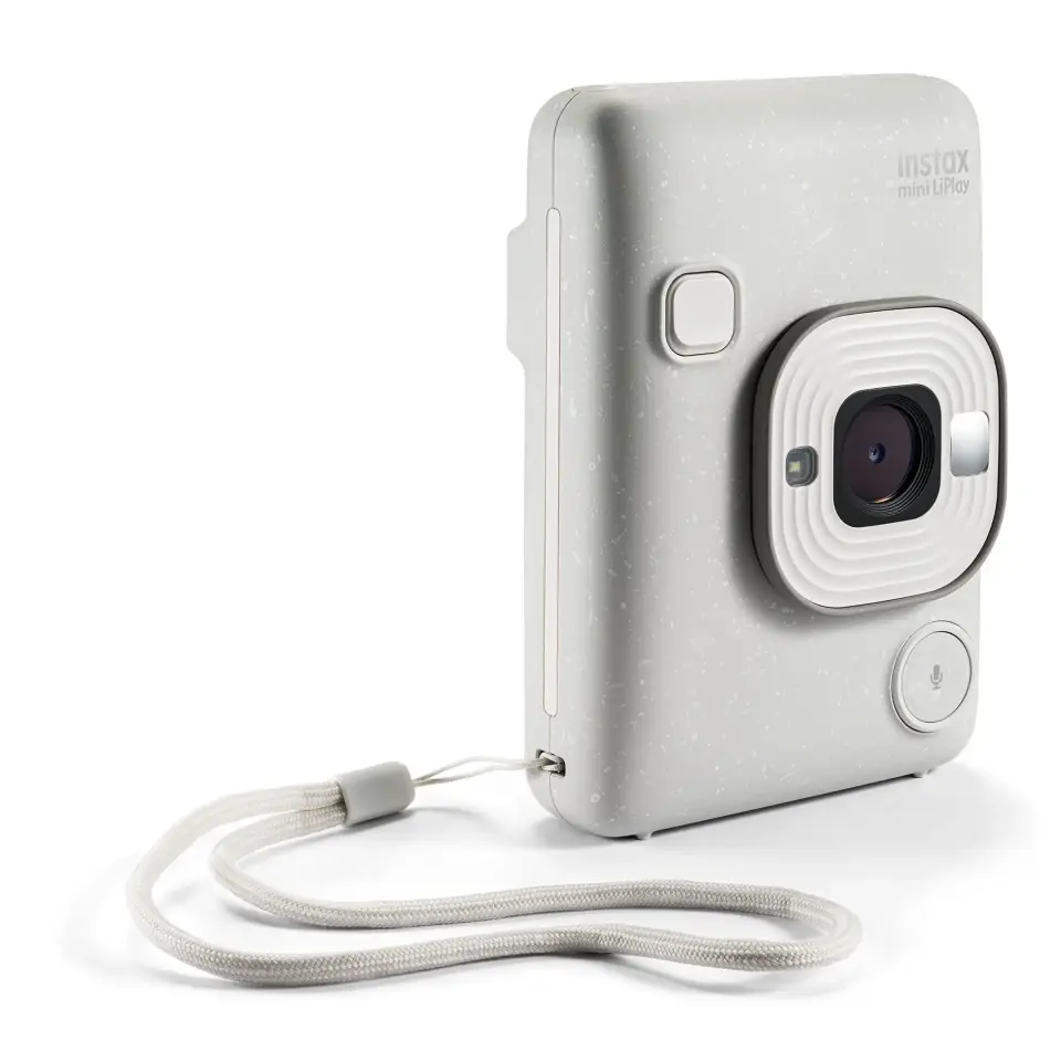 Instax Mini LiPlay Misty White Fotoğraf Makinesi + Çanta ve 20'li Film Set