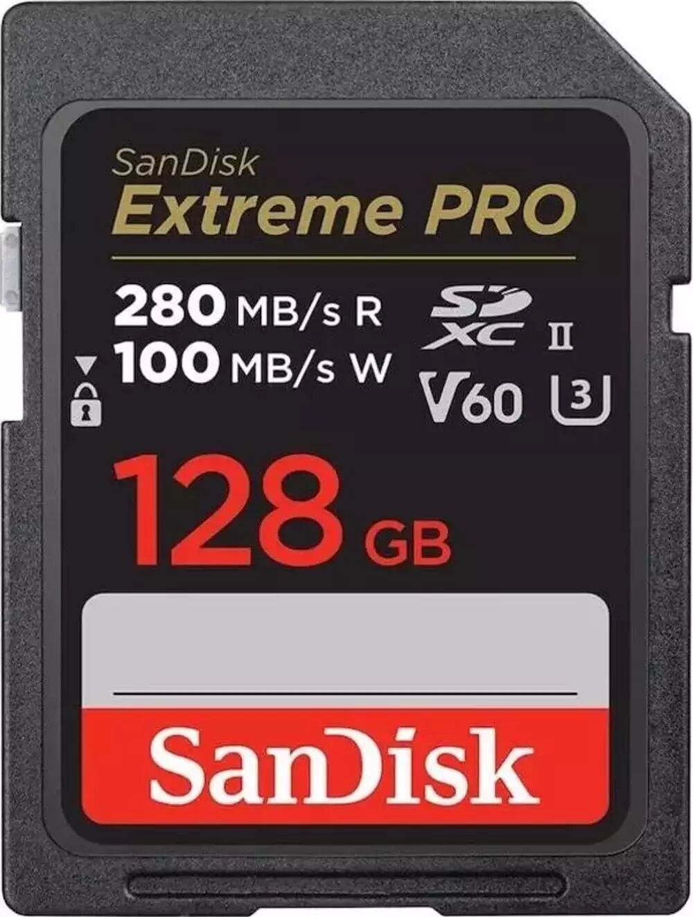 Sandisk Extreme Pro 128GB 280MB/S SDXC V60 UHS-II U3 Hafıza Kartı
