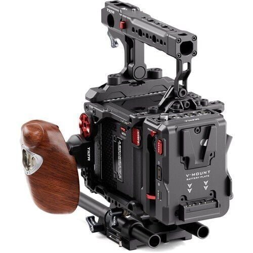 Tilta Camera Cage For Red Komodo-X Advanced Kit V Mount Black - Ta-T53-Dv-B