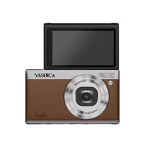 Yashica Tank Kahverengi Compact Dijital Fotoğraf Makinesi