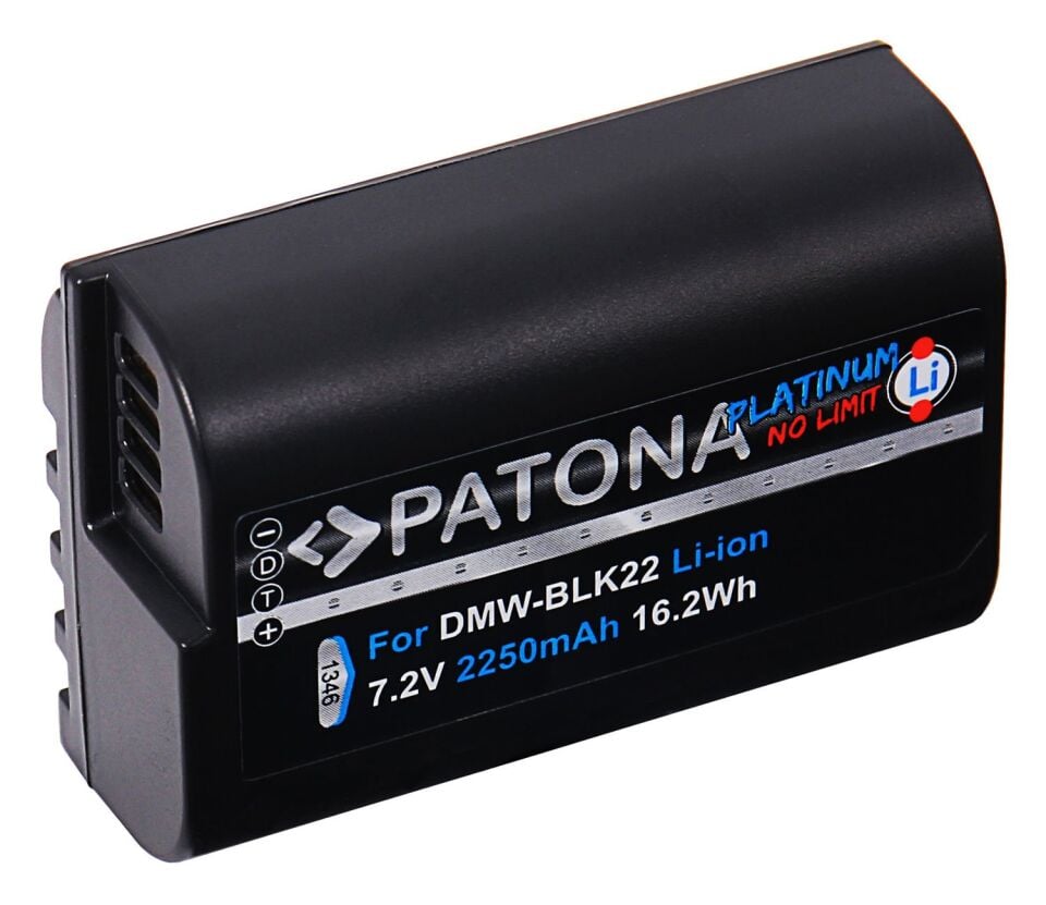 Patona 1346 Platinum Battery F.Dmw-Blk22