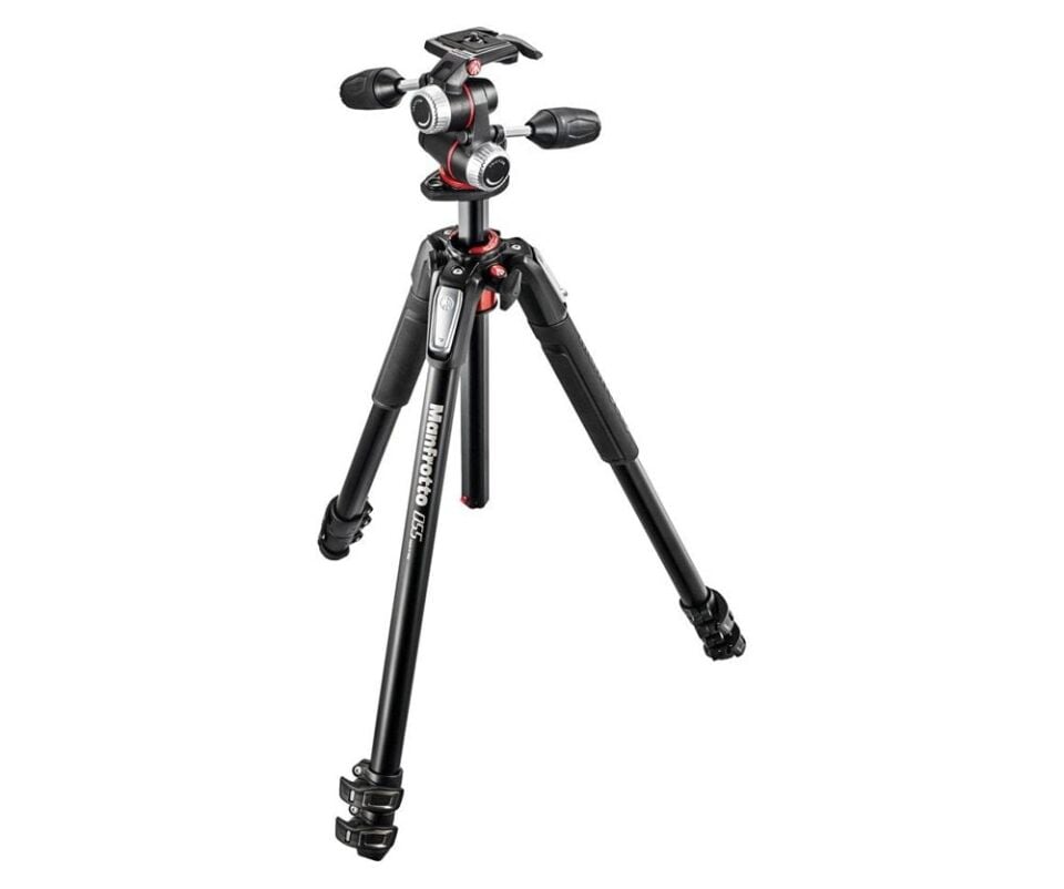 Manfrotto MK055XPRO3-3W 055serisi Tripod ve 3yönlü Başlıklı Kit