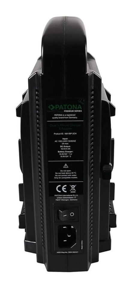 Patona 1681 Dual V-Mount