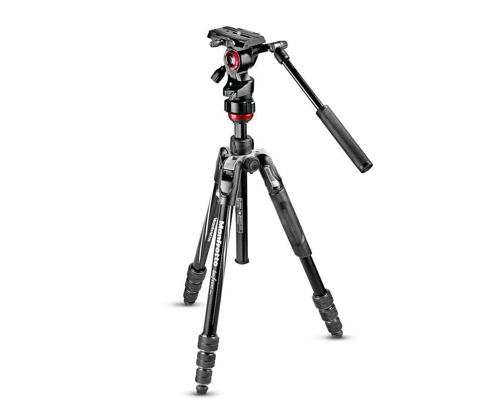 Manfrotto MVKBFRT-LIVE Befree Video Tripod Kit - Çantalı