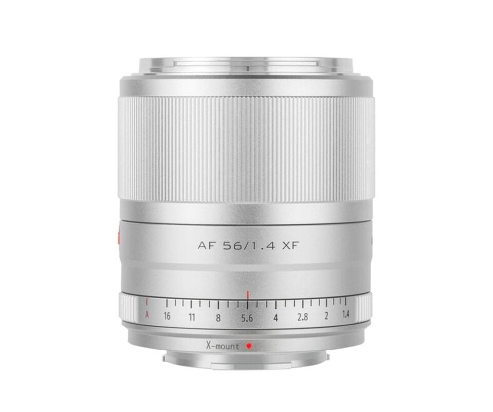 Viltrox Af 56Mm F1.4 Xf Lens Stm Fuji Silver
