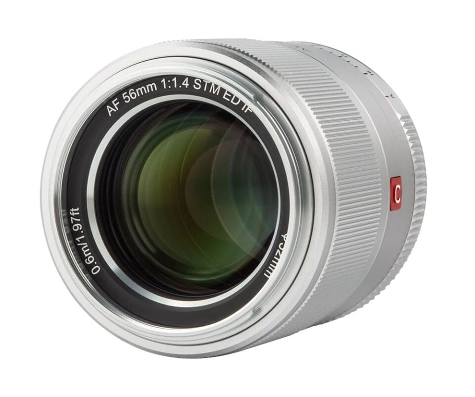 Viltrox Af 56Mm F1.4 Xf Lens Stm Fuji Silver