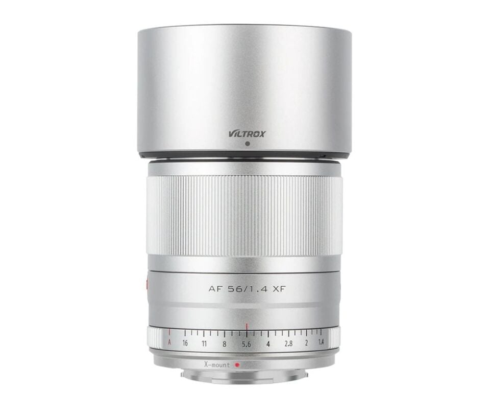 Viltrox Af 56Mm F1.4 Xf Lens Stm Fuji Silver