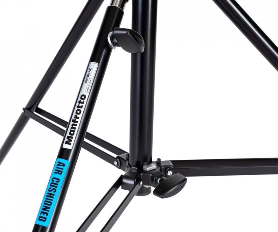 Manfrotto 007BUAC Işık Ayağı - Tek Ayak Uzunluğu Ayarlanabilir