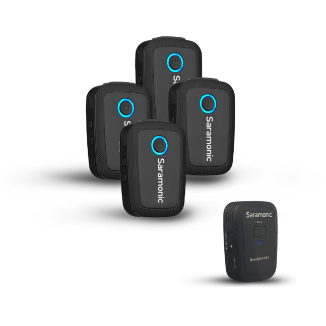 Saramonic Blink500 T4 4 Kişilik Kablosuz Yaka Mikrofonu