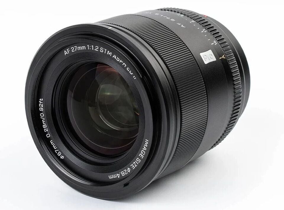 Viltrox Af 27Mm F1.2 Xf Pro Lens Fuji Aps-C