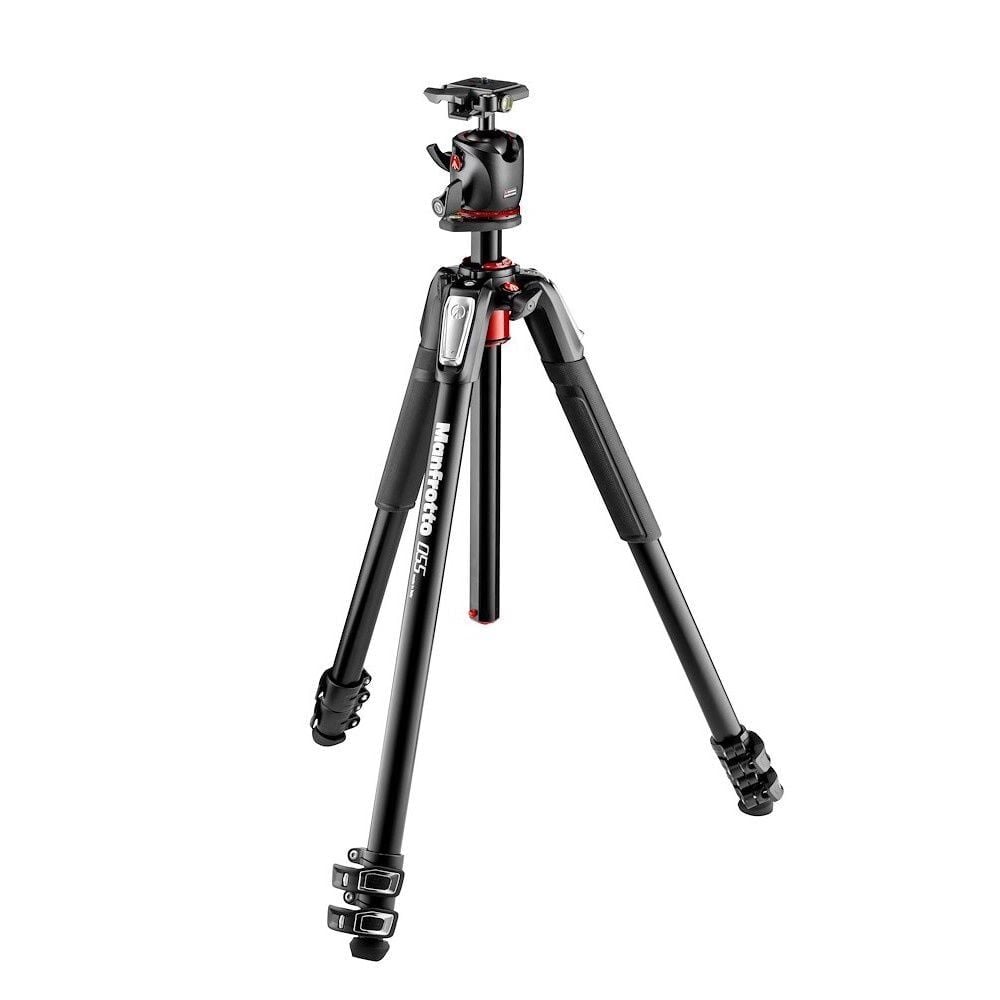 Manfrotto MK055XPRO3-BHQ2 055serisi Tripod ve Top Başlıklı Kit