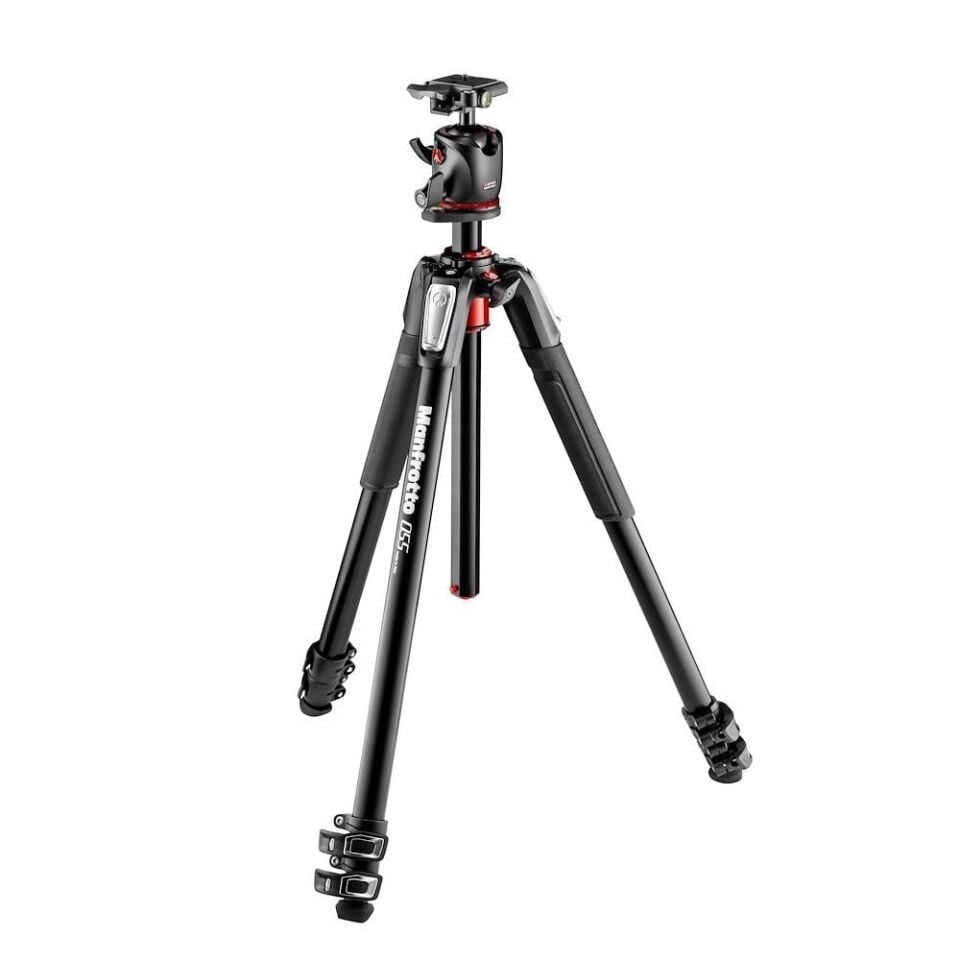 Manfrotto MK055XPRO3-BHQ2 055serisi Tripod ve Top Başlıklı Kit