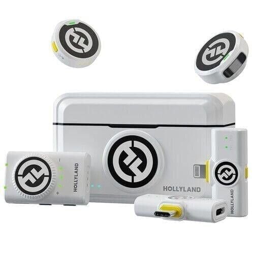 Hollyland Lark M2 Combo İkili Kablosuz Mikrofon Sistemi