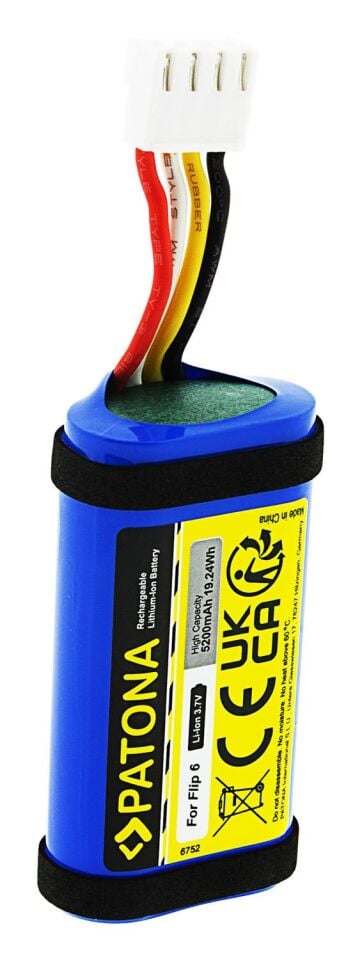 Patona 6752 Battery Jbl Lip 6 5200Mah