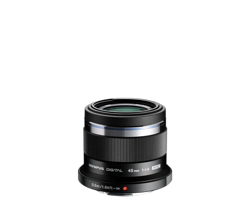 Olympus Lens 45Mm 1.8 M.Zuiko Black V311030Be000