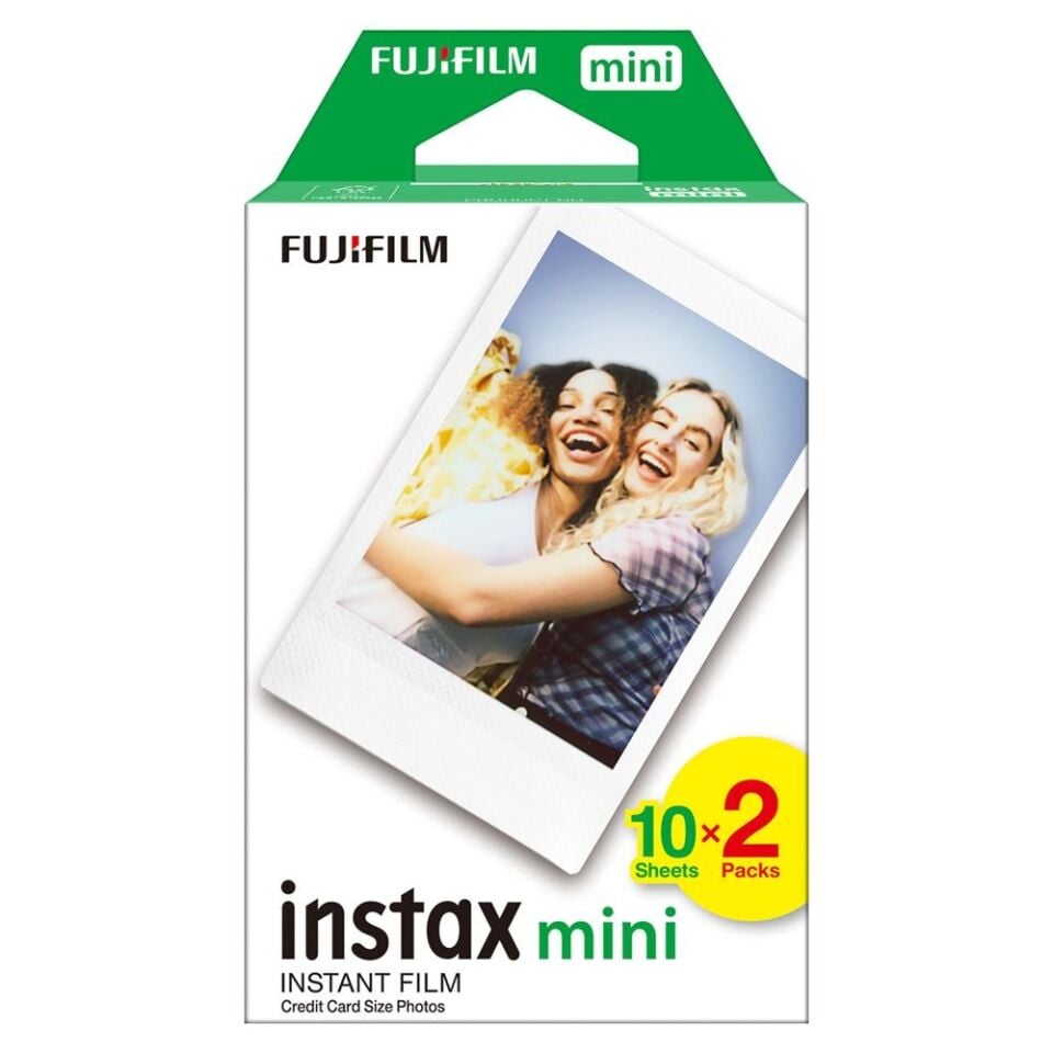 Instax Mini 13 Fotoğraf Makinesi Mavi ve 20'li Film + Çanta Set