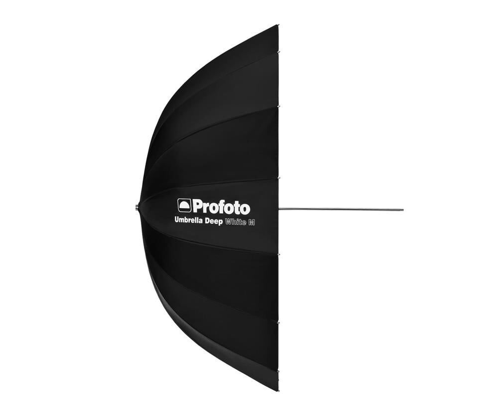 Profoto 100986 Parabolik Derin Şemsiye Beyaz  M - 105 cm