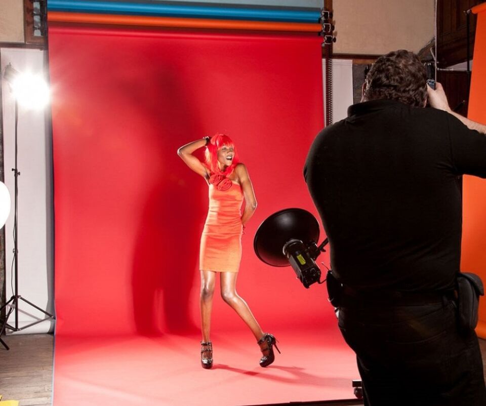 Lastolite 9008 2,72X11M. Paper Red