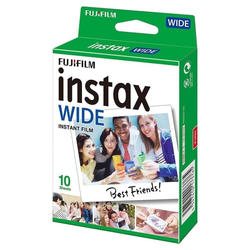 Instax Wide 400 Yeşil Fotoğraf Makinesi ve 10'lu Film