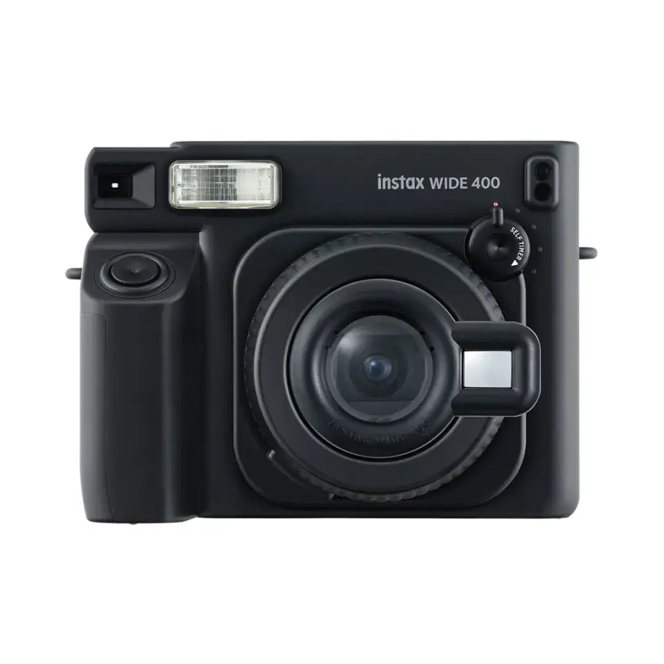 Instax Wide 400 Siyah Fotoğraf Makinesi + 20'li Film ve Çanta