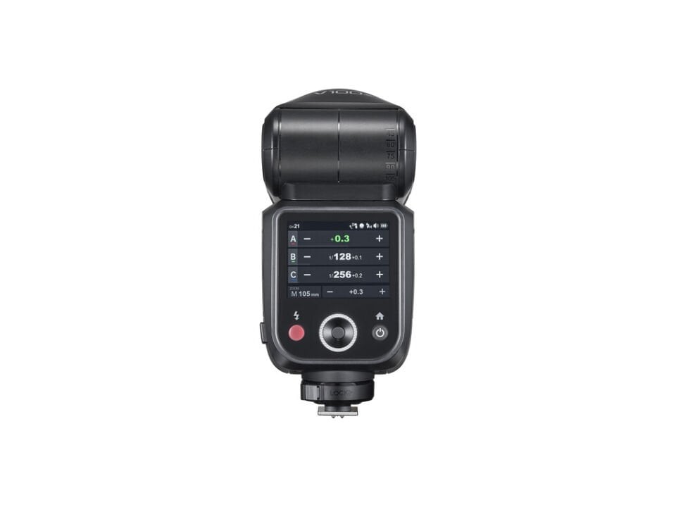 Godox V100 Canon Uyumlu Yuvarlak Kafa Flaş