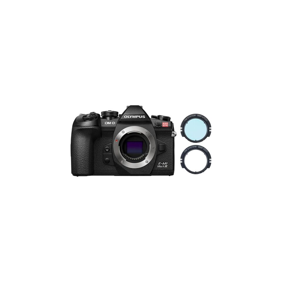 Olympus E-M1 Mark 3 Body Black Astro Kit - Astromoni Kamerası V7920089E000