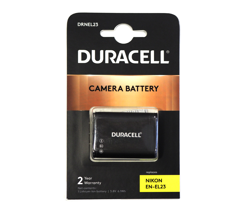 Duracell Drnel23 -Nikon En-El23 Pil