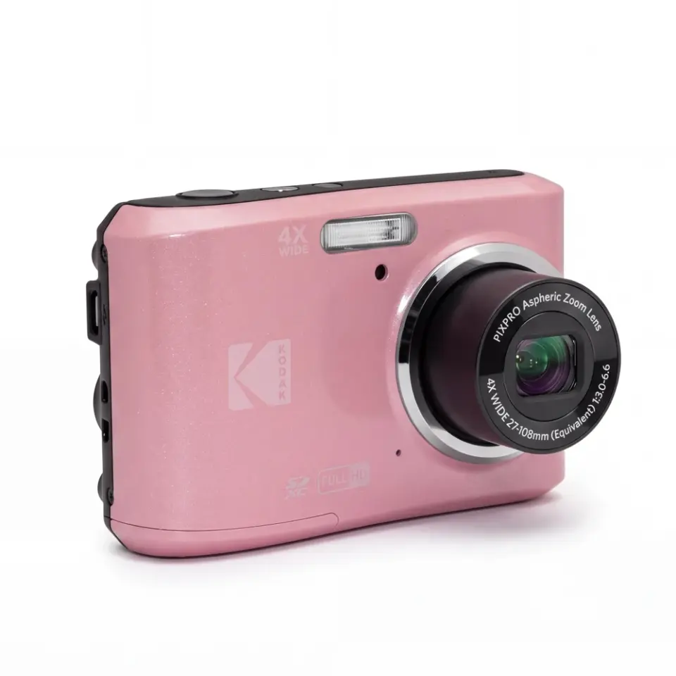 Kodak Pixpro FZ45 Friendly Zoom Dijital Fotoğraf Makinesi Pembe