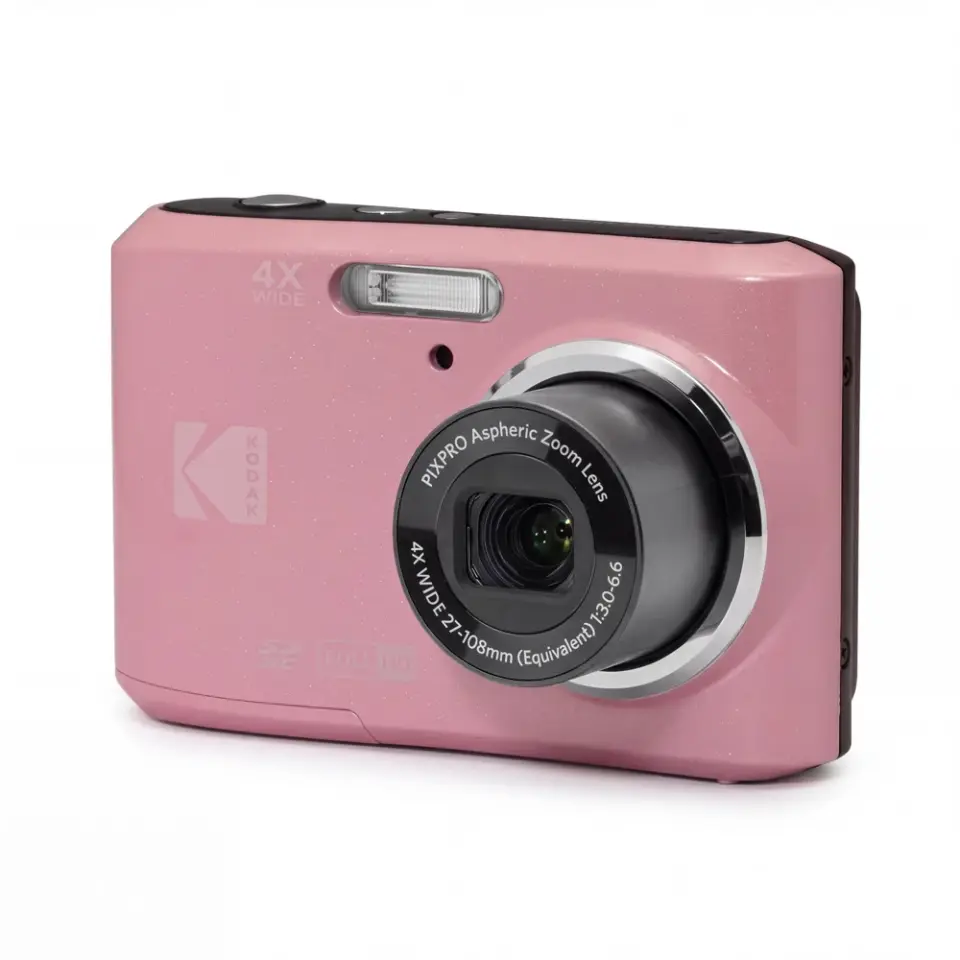 Kodak Pixpro FZ45 Friendly Zoom Dijital Fotoğraf Makinesi Pembe