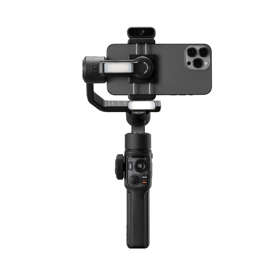 Zhiyun Smooth-5S AI Pro 3 Eksenli Gimbal Stabilizatör - Akıllı Yüz Takibi ve 12 Saat Süreli Çalışma Süresi ile Profesyonel Vide