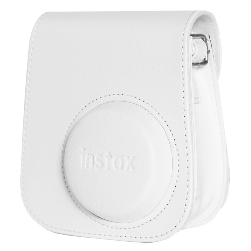Instax Mini 12 Fotoğraf Makinesi Beyaz + 20'li Film + Çanta ve Laporta Albüm