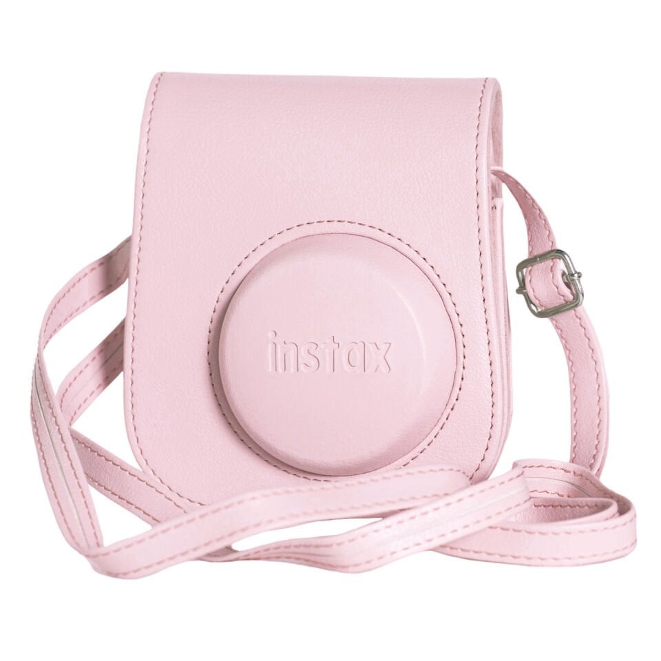 Instax Mini 12 Fotoğraf Makinesi Pembe + 20'li Film + Çanta ve Laporta Albüm