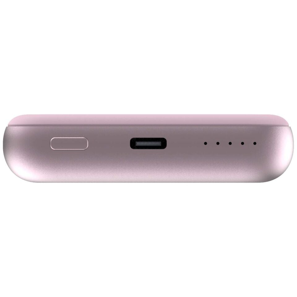 Verbatim 10000 Mah Manyetik Kablosuz (Magsafe)15W  Powerbank 20 W PD Pembe Renk Kablo Dahil-(32248)