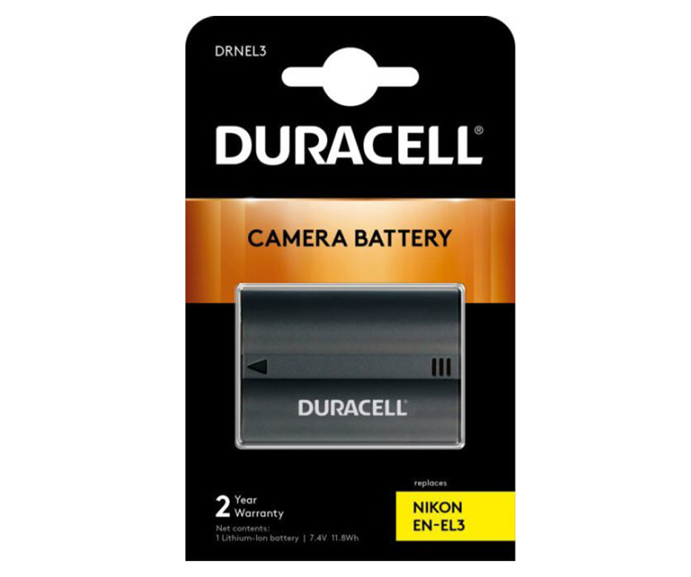 Duracell Drnel3 -Nikon En-El3 Pil