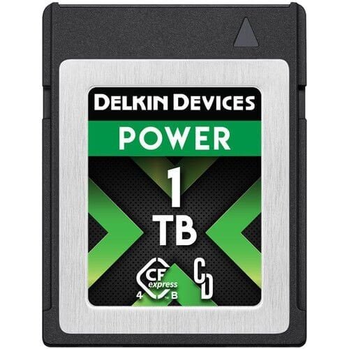 Delkin Power CF Express Type B 1TB 4.0 Hafıza Kartı (Okuma:1780 - Yazma:1700)