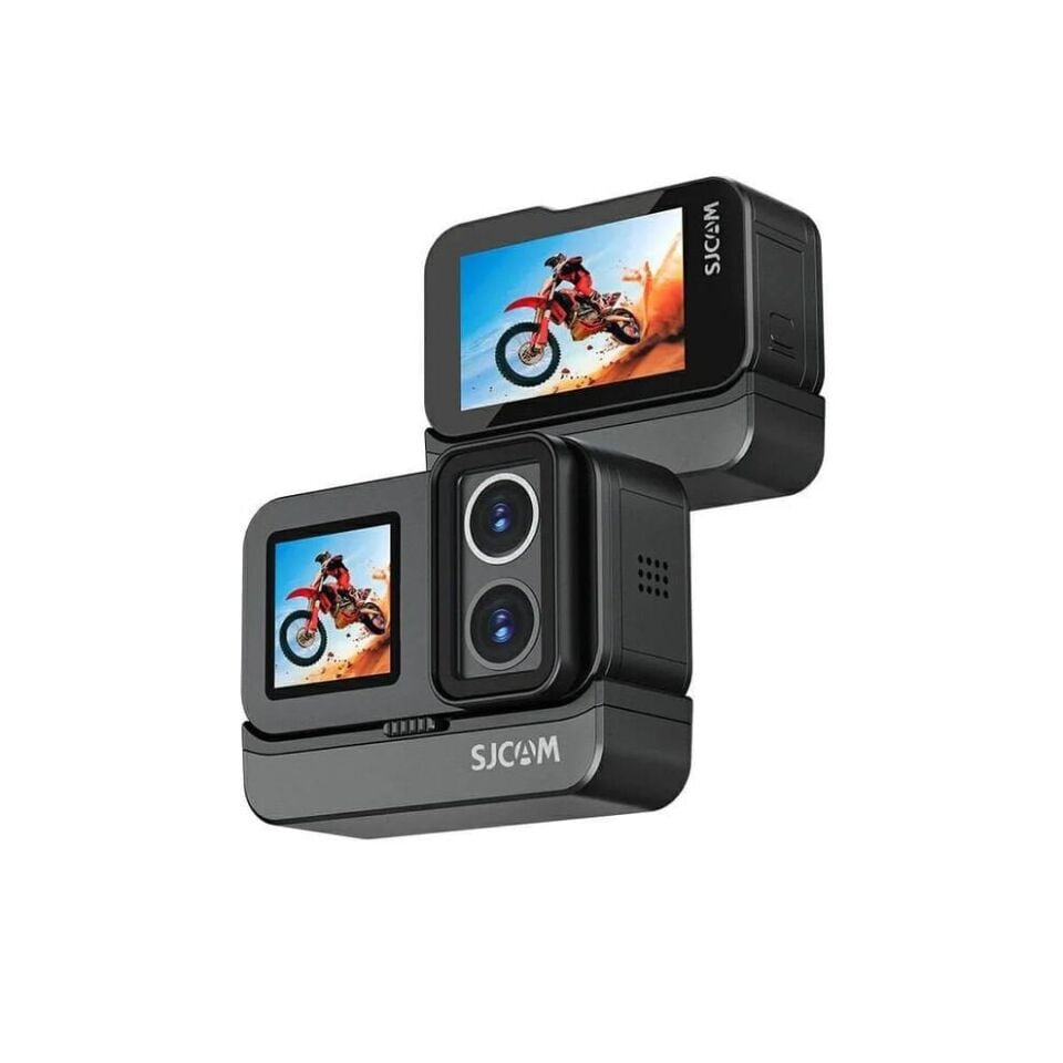 Sjcam SJ20 Aksiyon Kamerası 4K / 30 Frm 6 Eksenli Stabilizatör (Çift Kamera)