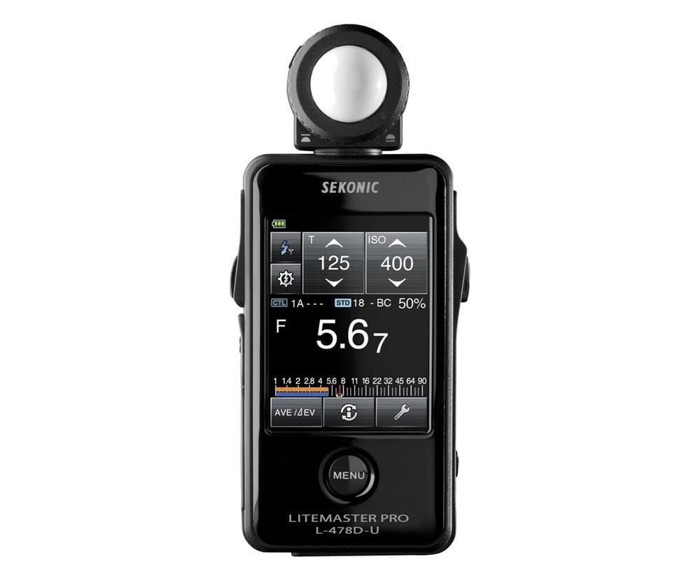 Sekonic L-478D Flaşmetre Işık Ölçer LCD Ekranlı