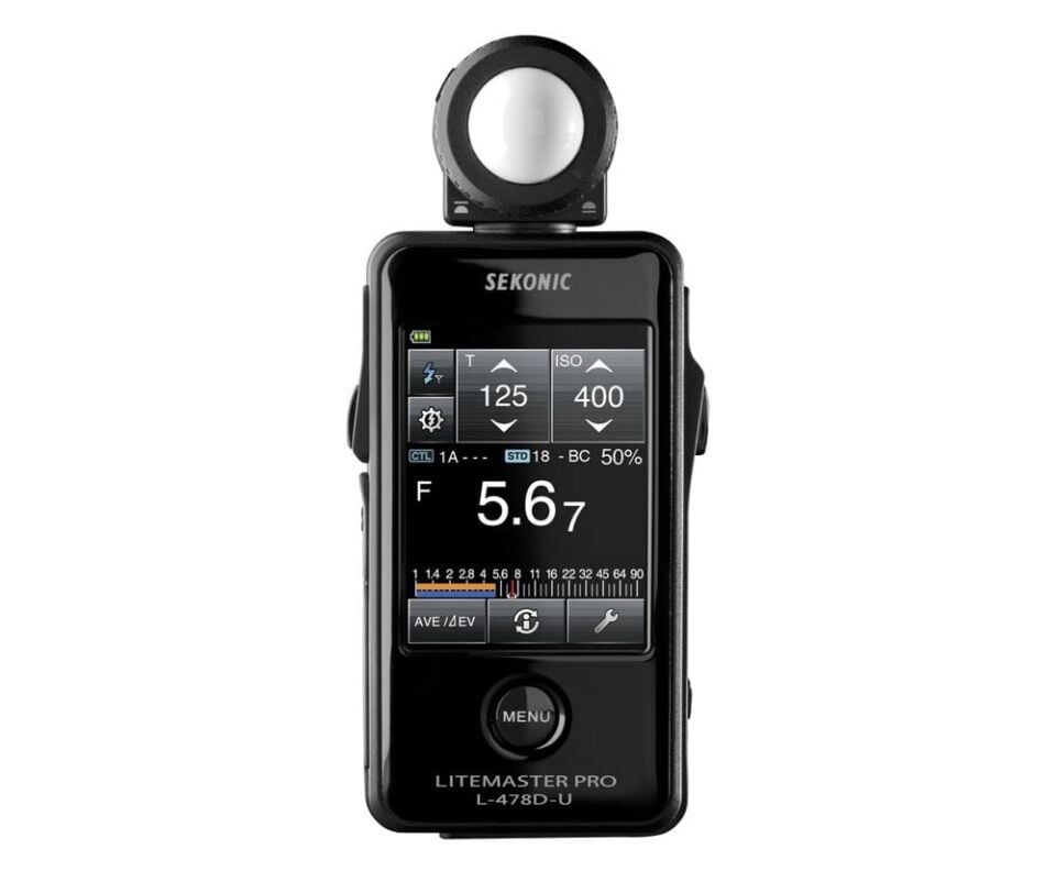 Sekonic L-478D Flaşmetre Işık Ölçer LCD Ekranlı